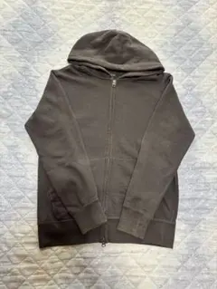 ユニクロ　スウェット　フルジップ パーカー　M サイズ　ダークグレー