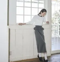 miroamuaretto タイトロングスカート