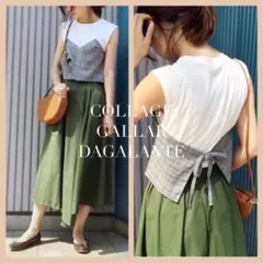COLLAGE GALLARDAGALANTE ビスチェ付カットソーのサムネイル