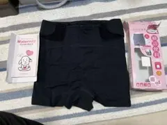 犬印　妊婦帯 L ブラック