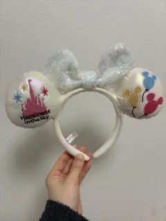 ディズニー カチューシャ ミッキー風船デザイン