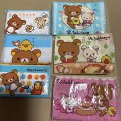 リラックマ ポケットティッシュ 6個セット