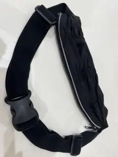 ランニング用ウエストポーチ 黒
