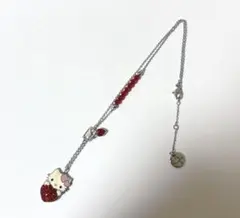 スワロフスキー　ハローキティ　ネックレス　ハート