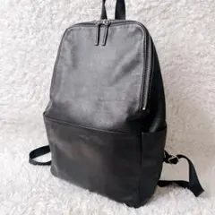 極美品】＋diana リュック 撥水シリコーン 2層 PC収納 A4収納 黒