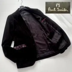 PS Paul Smith テーラードジャケット コーデュロイ コイン柄 L 黒