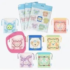 ダッフィー＆フレンズ フレンドシップ 巾着 シェリーメイ