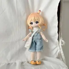 兎の夢匣用 服 3点 C4F ボニーバニー6 ドール服 ブルーオーバーオール