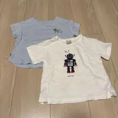 petit main Tシャツ 2枚セット 90