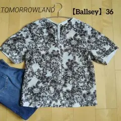 Ballsey Tomorrowland 花柄 半袖ブラウス 36 - メルカリ