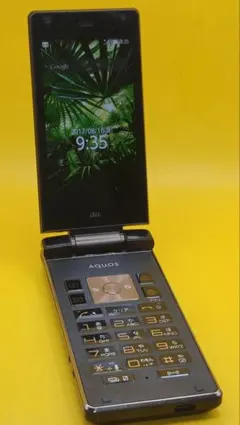 au AQUOS K SHF31 SHARP ブラック ガラホ 本体
