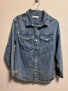 ZARA デニムジャケット デニムシャツ　11-12Y 152