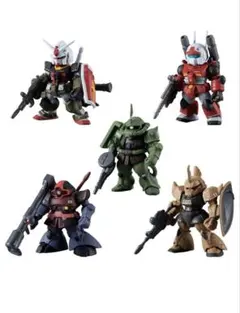 FW GUNDAM CONVERGE ガンダム REAL TYPE 5体セット