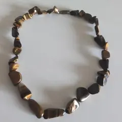 タイガーアイ ネックレス