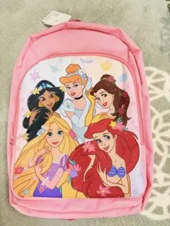ディズニープリンセス柄 ピンクリュック