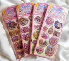 ラブブウォーターシール4枚セット