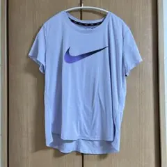 Nike DRI-FIT 薄紫色 Tシャツ Lサイズ　レディース