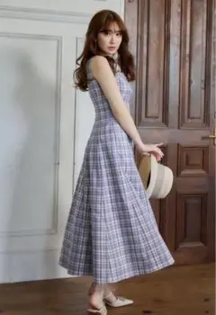 herlipto Paddington Long Dress 新品 beige New color] Paddington Long Dress