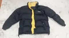 ベアー リバーシブルダウンジャケット 黒/黄色