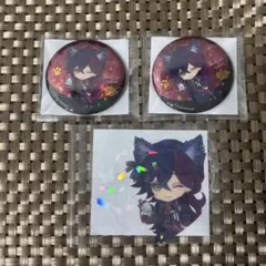 ルカス 缶バッジ B賞 ミニゲーム あくねこ ナンジャタウン 悪魔執事と