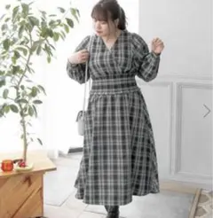 冬 ロングワンピース