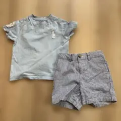 Ralph Laurenラルフローレンベビー男の子12mTシャツパンツセット