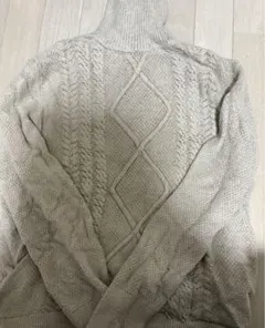 佐藤健プロデュース　abyts 無地　ニットタートルネック