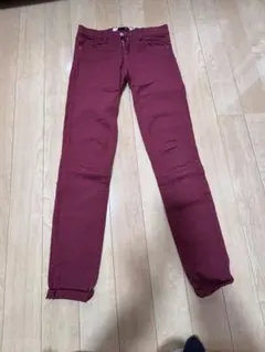 y*w様 ZARA スキニーパンツ　ワインレッド