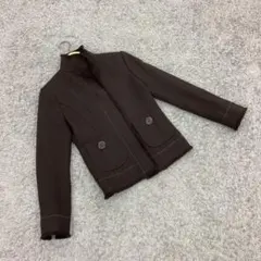 人気✨ソニア/SONIA RYKIEL【S】ウールジャケット 日本製のサムネイル