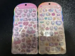 コットンパフィーシールキティセット