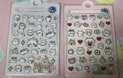 ちいかわ　ぷくぷくシール2枚セット　ぷっくりシール