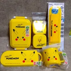 ポケモンカード154/XY-P ピカチュウ（お弁当箱、ランチョンマット、箸