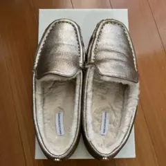 モカシンシューズ23センチ