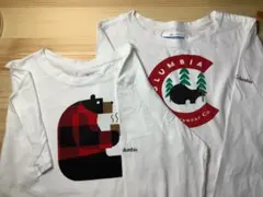 2枚セットUsed☆Colombiaコロンビア　長袖Tシャツ