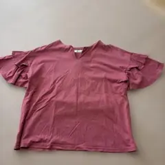 In this life フリル袖 カットソー 半袖 ピンク系のサムネイル