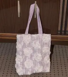 ピンク トートバッグ