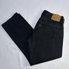 Levi's 501 ブラックデニム 先染め W32 L34 フィリピン製 - メルカリ