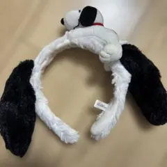 スヌーピー ぬいぐるみ付きカチューシャ