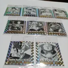 ドラゴンボール　40周年記念　シール　ウエハース　9点セット。