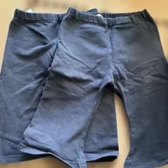F.O.KIDS キッズ ハーフパンツ ブラック 120cm 2枚セット