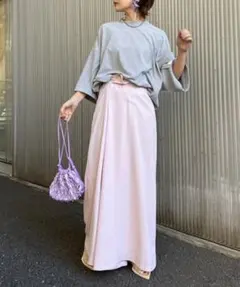 アメリ オリガミ フレア ラップ パンツ