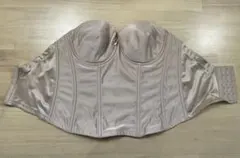 ベージュ サテン コルセット ブライダルインナー