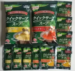 Knorr クイックサーブスープ コーン、トマト 400g＋各種9食のサムネイル