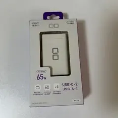 新品　CIO GaN 65W 充電器 急速充電器 PD CIO-G65W2C1A