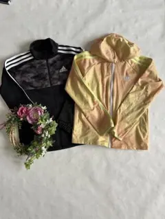 adidas ジャージ 2枚セット　キッズサイズ140センチ