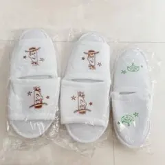 匿名配送❣️トイストーリーホテル　アメニティ　スリッパ