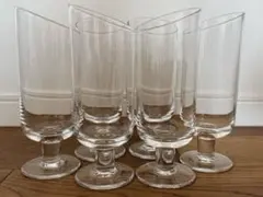 菅原工芸硝子 Sghr スガハラ グラス 6個セット ジュース 昭和 レトロ