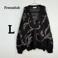 【Frenzelub】総柄 ニットカーディガンのサムネイル