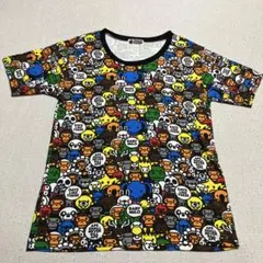 A BATHING APE リバーシブル ボーダー プリント 半袖Tシャツ - メルカリ
