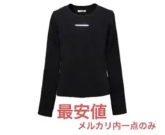 美品】JentLouis Rib Long Sleeve Tee ブラック S - メルカリ
